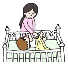 She is still pretty little baby girl sticker #12203996