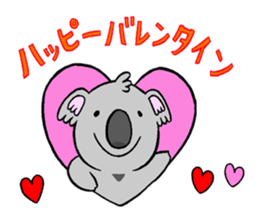 koala from all directions sticker #12205003