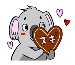 koala from all directions sticker #12205004