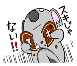 koala from all directions sticker #12205005