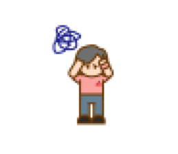 LIVEBOYS 8bit half sticker #12205292