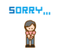 LIVEBOYS 8bit half sticker #12205313