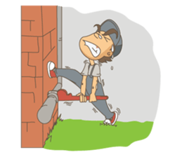 PLUMBER MAN sticker #12205328