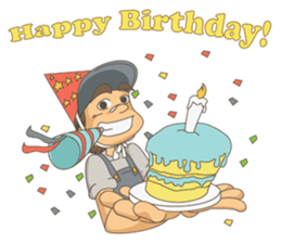 PLUMBER MAN sticker #12205352