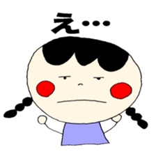 Large letters 2!(Girls) sticker #12205525