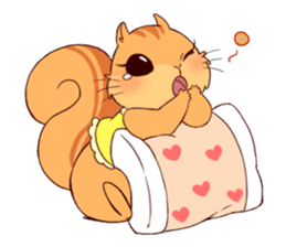 Love Love Squirrels sticker #12206083