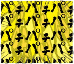 Chibi Yamakasa large character typel sticker #12206421