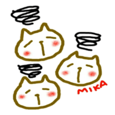 namae from sticker mika2 sticker #12206686