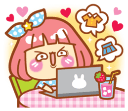 Lin Lin Chan & Machi Rabbit 2 sticker #12206775