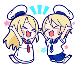 Marine of twins sticker #12206925