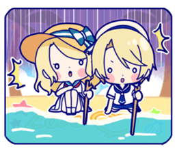 Marine of twins sticker #12206933