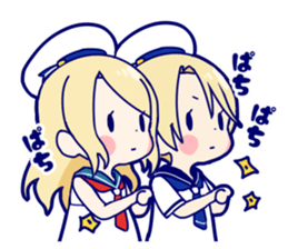 Marine of twins sticker #12206949