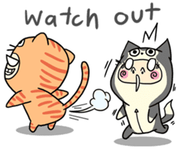 Manud Meaw & Manud Mha (Eng Version) sticker #12207390