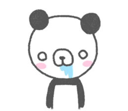 goron panda sticker #12207479