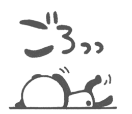 goron panda sticker #12207509