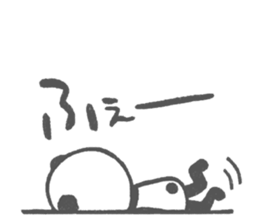 goron panda sticker #12207515