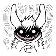 Furry animals sticker #12208279