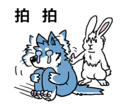 Furry animals sticker #12208299