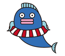 Mr. Fish sticker #12208798
