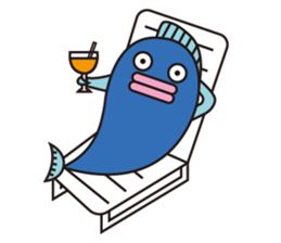 Mr. Fish sticker #12208804