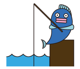 Mr. Fish sticker #12208809