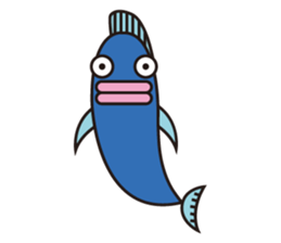 Mr. Fish sticker #12208826