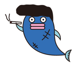 Mr. Fish sticker #12208833