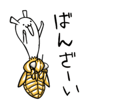 Life of Cordyceps and cicada sticker #12209559