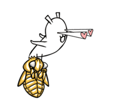 Life of Cordyceps and cicada sticker #12209563