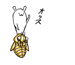 Life of Cordyceps and cicada sticker #12209565