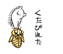 Life of Cordyceps and cicada sticker #12209567