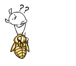 Life of Cordyceps and cicada sticker #12209578
