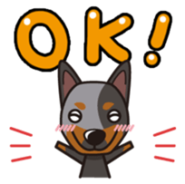 iinu - Australian Cattle Dog sticker #12209904