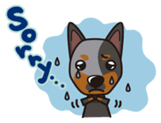 iinu - Australian Cattle Dog sticker #12209914