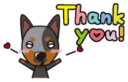 iinu - Australian Cattle Dog sticker #12209915