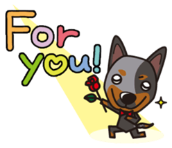 iinu - Australian Cattle Dog sticker #12209916