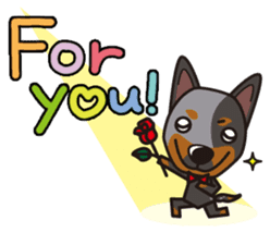 iinu - Australian Cattle Dog sticker #12209916