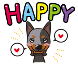 iinu - Australian Cattle Dog sticker #12209918