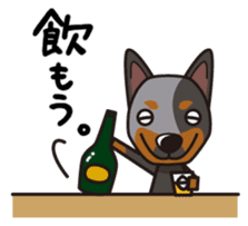 iinu - Australian Cattle Dog sticker #12209920