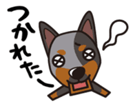 iinu - Australian Cattle Dog sticker #12209930