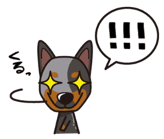 iinu - Australian Cattle Dog sticker #12209931