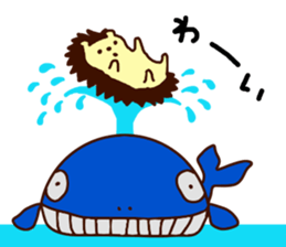 Hedgehog Halil version3 sticker #12210592