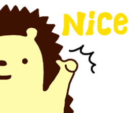 Hedgehog Halil version3 sticker #12210599