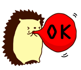 Hedgehog Halil version3 sticker #12210600