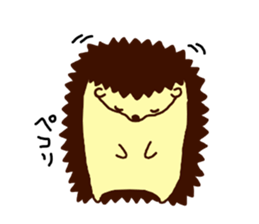 Hedgehog Halil version3 sticker #12210601