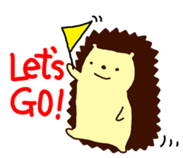 Hedgehog Halil version3 sticker #12210618