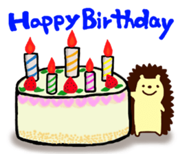Hedgehog Halil version3 sticker #12210620