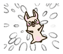 Pug with french bulldog sticker #12210763