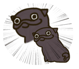 Pug with french bulldog sticker #12210770