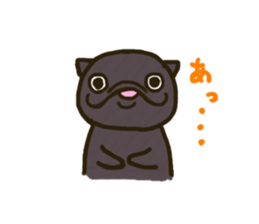 Pug with french bulldog sticker #12210771